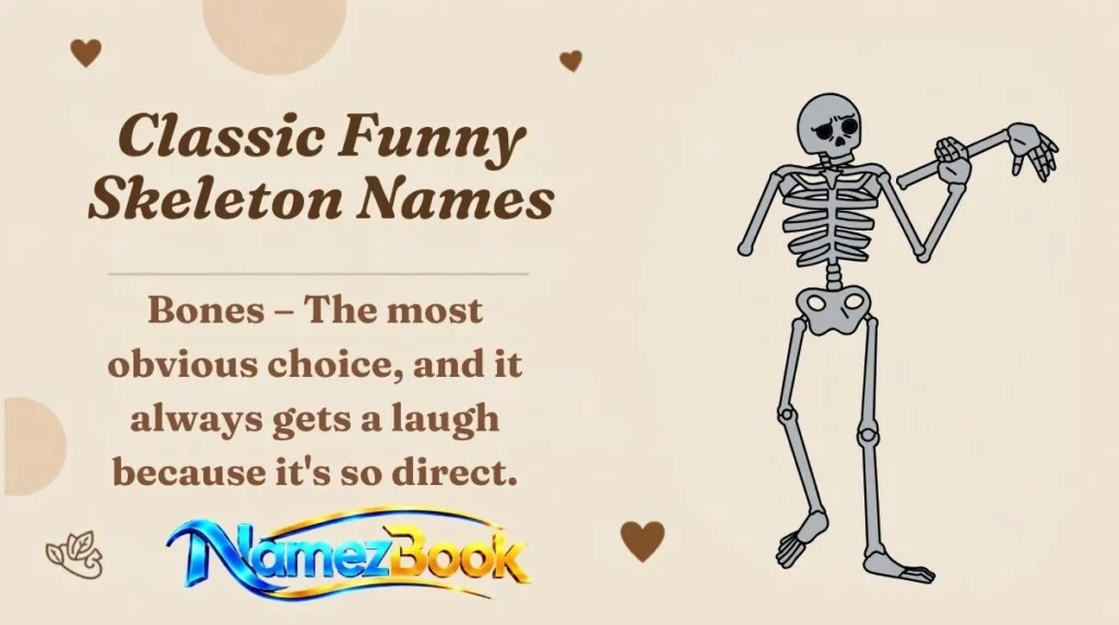 Classic Funny Skeleton Names