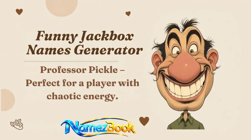 Funny Jackbox Names Generator