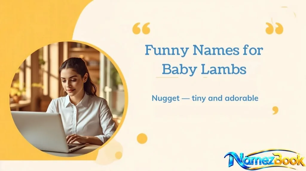 Funny Names for Baby Lambs