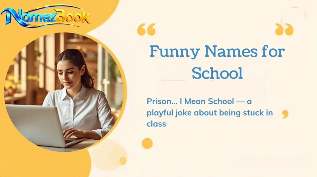 Funny Names for School
