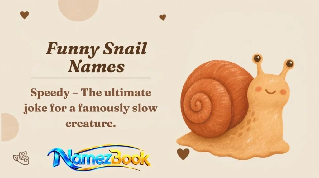 Funny Snail Names