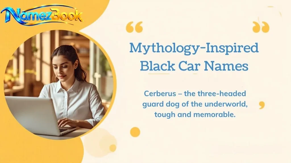 Mythology-Inspired Black Car Names