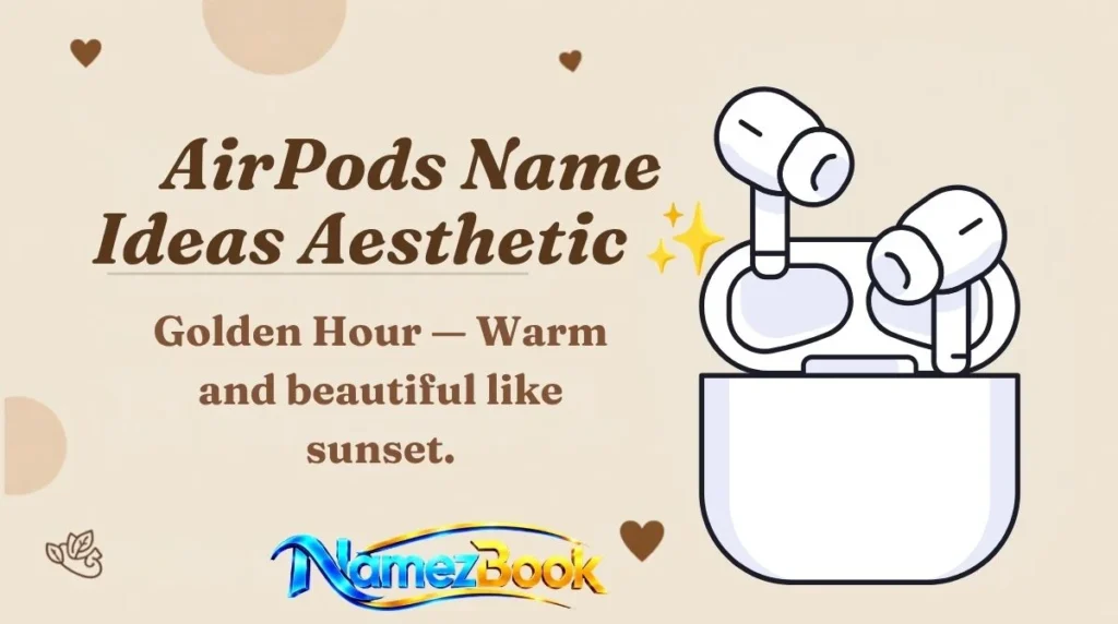 AirPods Name Ideas Aesthetic 