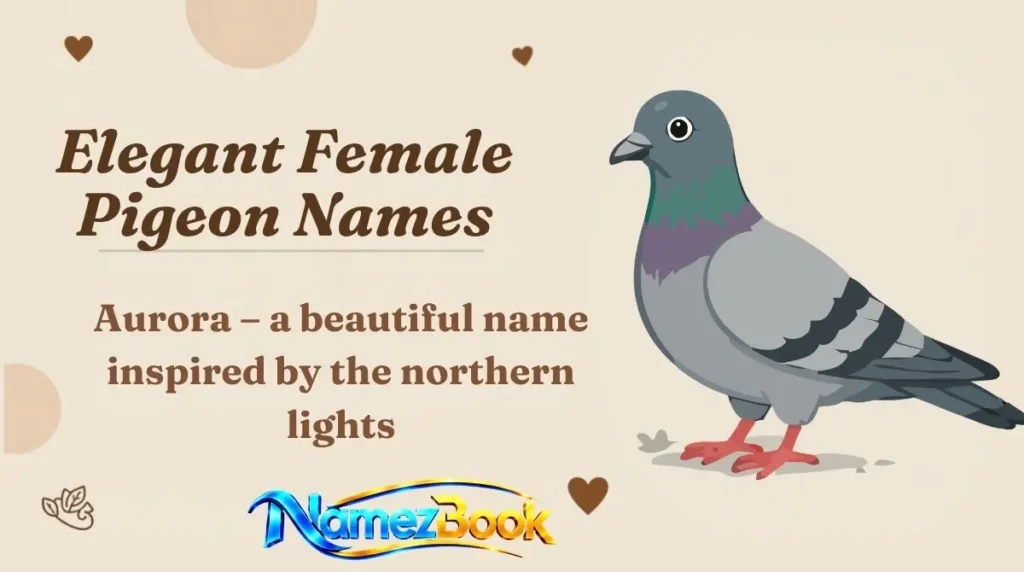 Elegant Female Pigeon Names