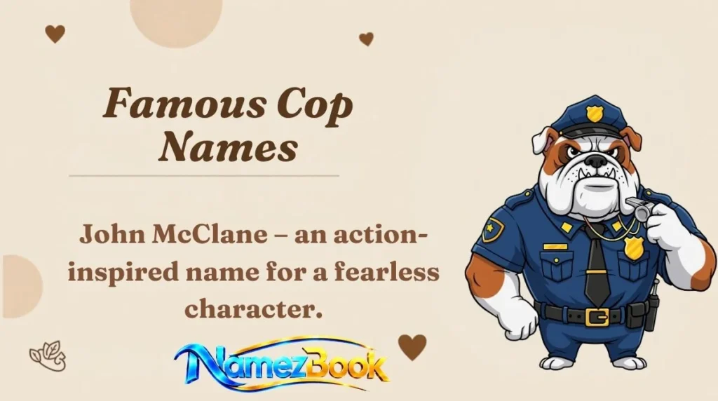 Famous Cop Names