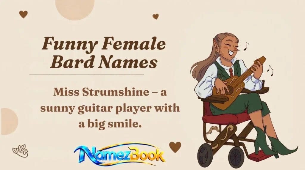 Funny Female Bard Names