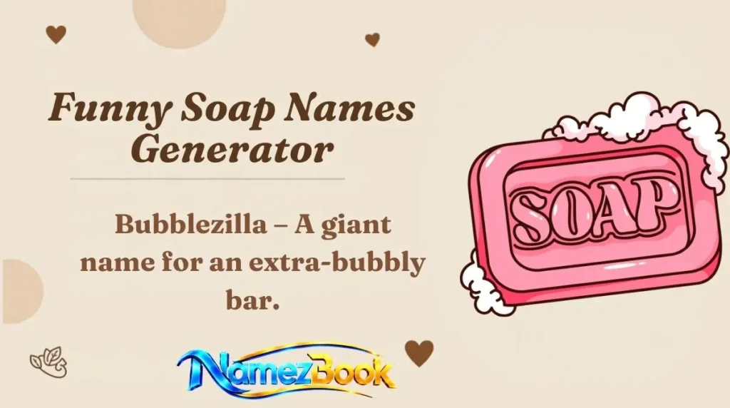 Funny Soap Names Generator