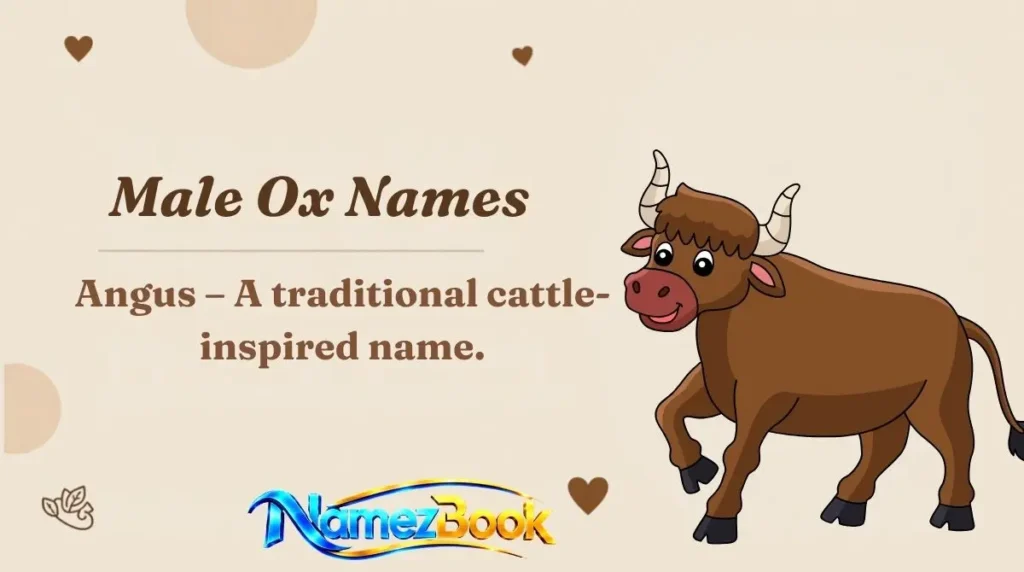 Male Ox Names