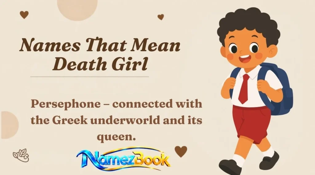 Names That Mean Death Girl