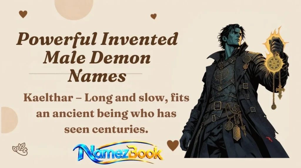 Powerful Invented Male Demon Names