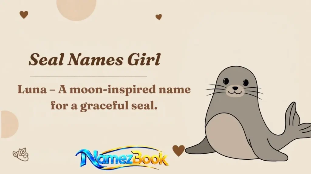 Seal Names Girl