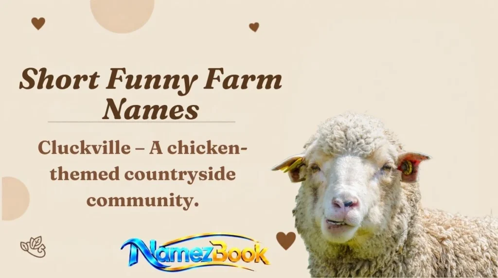 Short Funny Farm Names