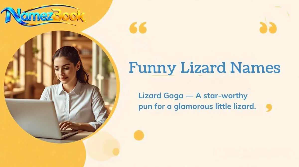 Funny Lizard Names