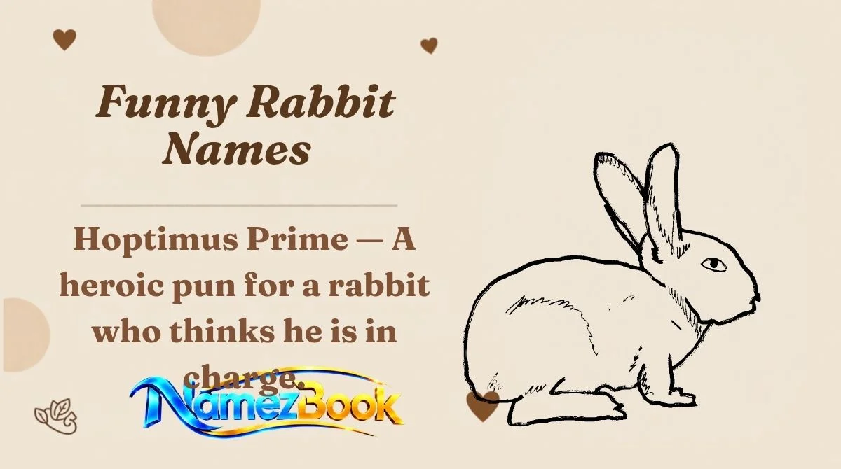Funny Rabbit Names