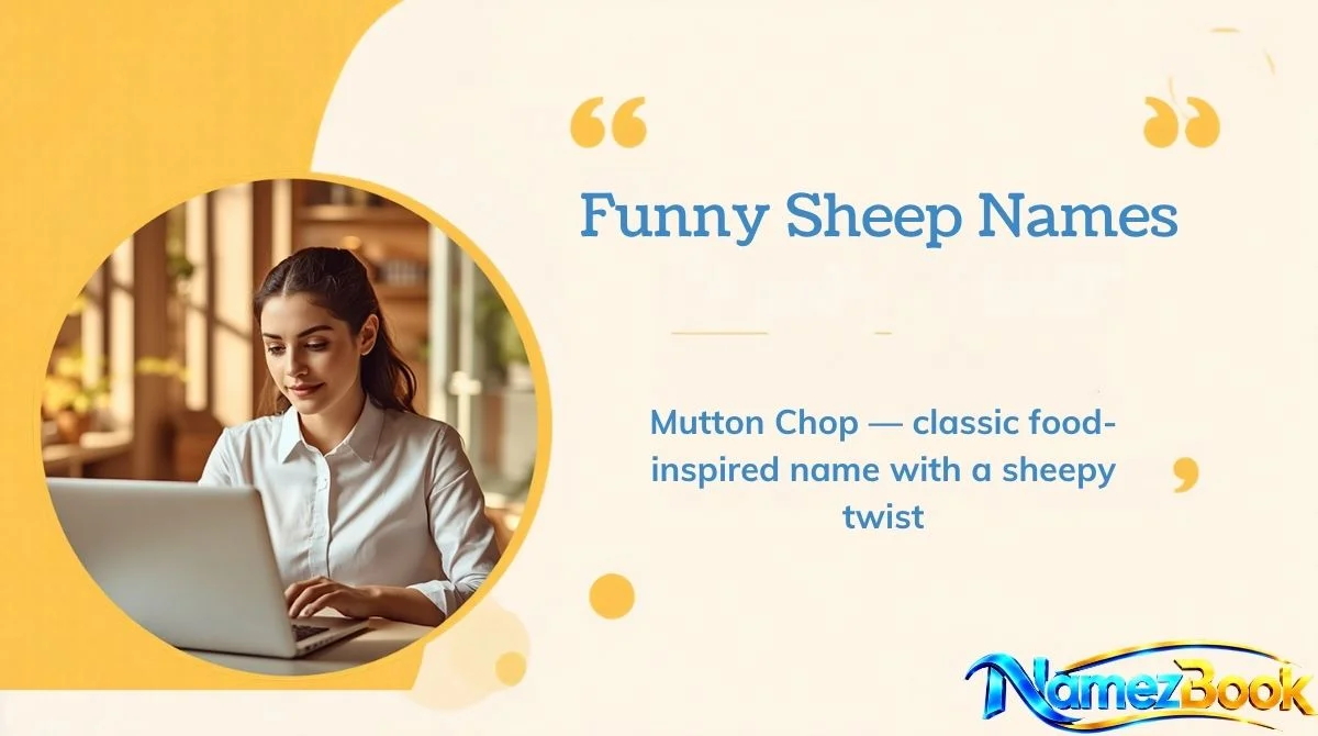 Funny Sheep Names