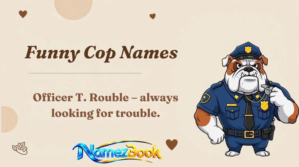 Funny Cop Names