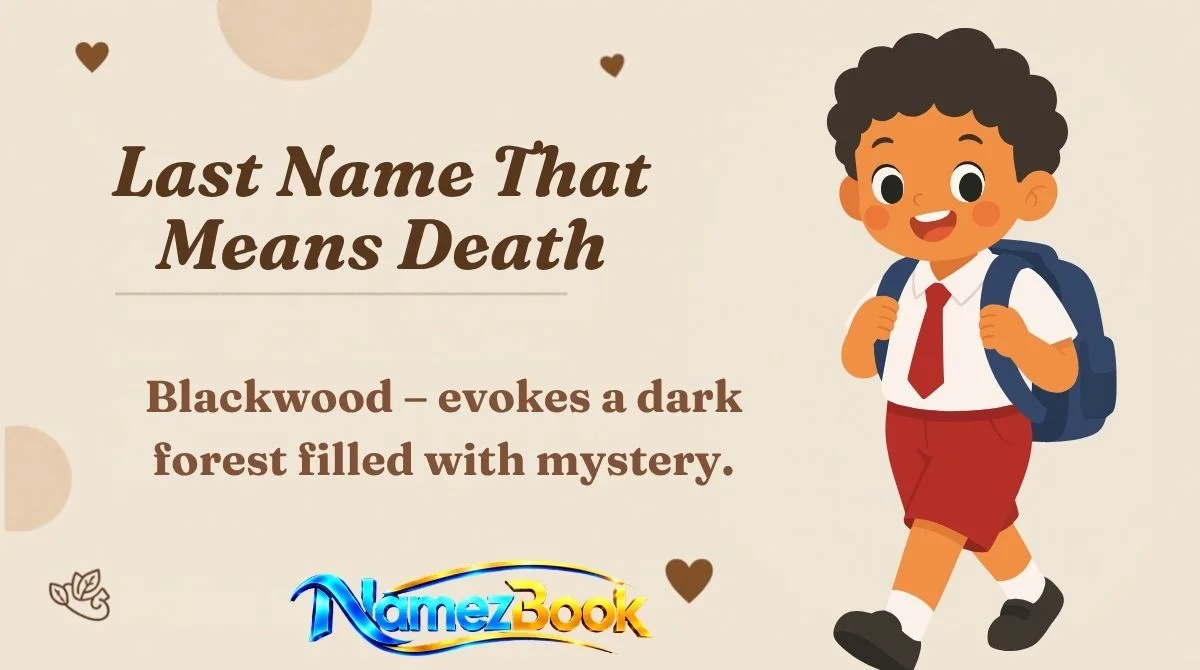 Last Name That Means Death