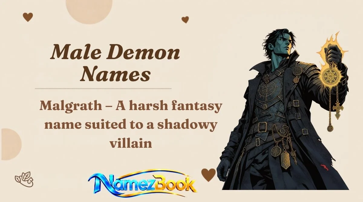 Male Demon Names